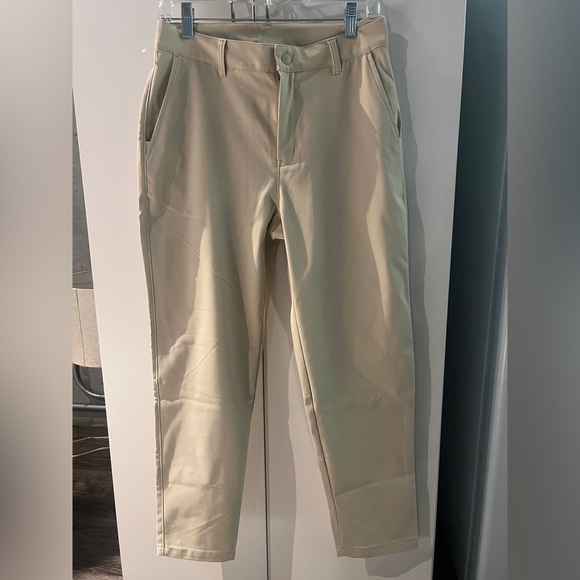 NWT THE NORTH FACE Standard Tapered Pants women 6 Gravel color fitted FlashDry - Picture 5 of 6